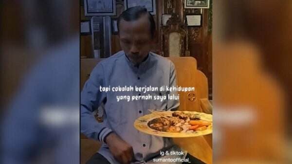 Konten Mukbang Sumanto Viral, Netizen Heboh