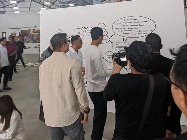 Hidupkan Industri Kreatif, Pameran Seni Talent Hub Hadirkan Puluhan Karya Apik Lintas Generasi