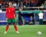 Tangis Ronaldo Pecah usai Tendangan Penaltinya Gagal, Langsung Minta Maaf ke Suporter