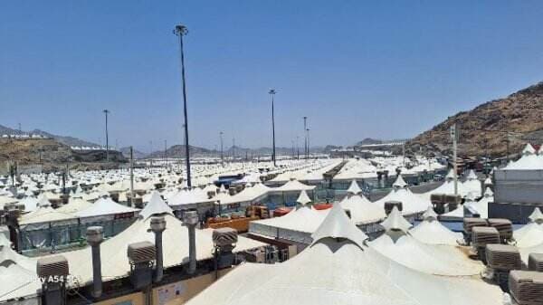 Tenda Jamaah Haji Indonesia di Mina Kini Dekat dengan Jamarat, Segini Jaraknya