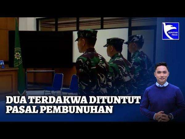 Tiga Anggota TNI Jalani Sidang Tuntutan Kasus Penembakan Bos Rental di Rest Area Tol Tiga Anggota TNI Jalani Sidang Tuntutan Kasus Penembakan Bos Rental di Rest Area Tol
