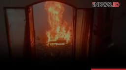 Rumah di Cipinang Muara Ludes Terbakar, Diduga Arus Pendek Listrik