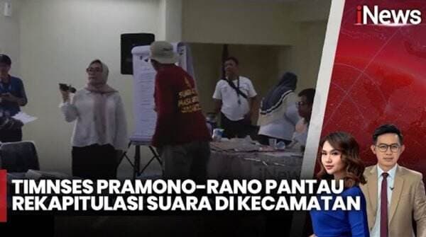 Timses Pramono-Rano Pantau Langsung Rekapitulasi Suara Pilkada Jakarta di Taman Sari