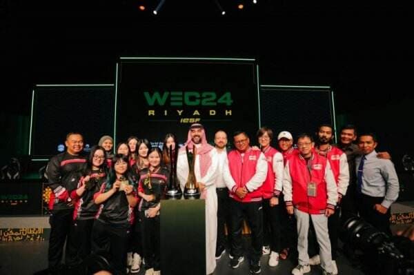 Keren! Indonesia Juara Umum Kejuaraan Dunia Esports 2024 di Arab Saudi