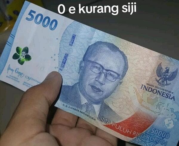 BI Buka Suara soal Heboh Uang Pecahan Rp50.000 tapi Nominal Rp5.000 BI Buka Suara soal Heboh Uang Pecahan Rp50.000 tapi Nominal Rp5.000