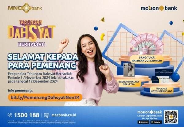 Diundi Lebih Awal, Selamat untuk Para Pemenang Tabungan Dahsyat Berhadiah ke-5!