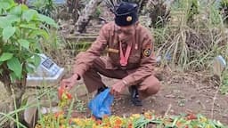 70 Tahun Pencarian, Veteran Perang Peristiwa Perobekan Bendera Belanda Temukan Makam Istri