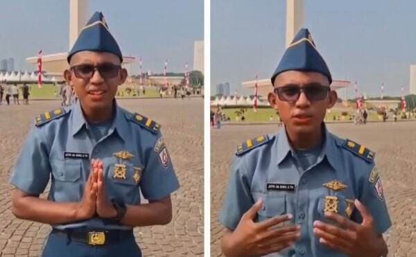 Detik-Detik Video Perwira TNI AL Gadungan Memperkenalkan Diri di Monas