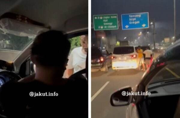 Viral! Driver Taksi Online Dikeroyok OTK di Tol Kebon Jeruk, Nih Tampangnya Pak Polisi!