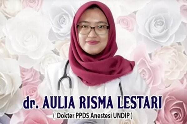 Kaprodi Anestesiologi FK Undip Ditetapkan Tersangka Kematian dr Aulia Risma