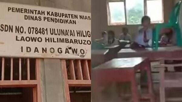 Viral Siswa SD di Nias Rekam Kondisi Sekolah, Sebulan Tanpa Guru Tak Bisa Belajar