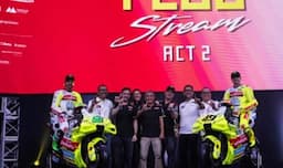 Valentino Rossi Senang VR46 Rilis Tim di Jakarta, Bawa-Bawa Timnas Indonesia