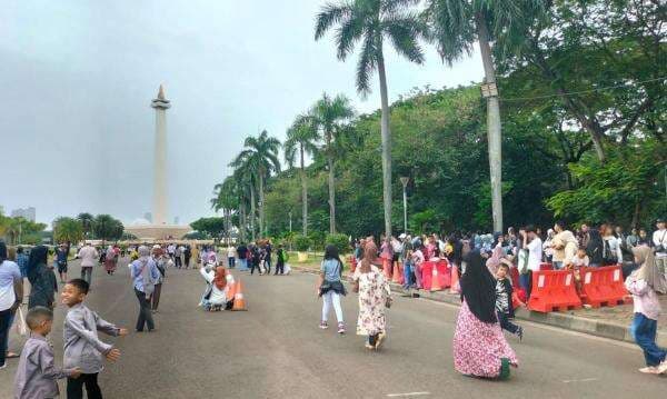 36.113 Wisatawan Liburan Lebaran di Monas, 257 di Antaranya Wisman 36.113 Wisatawan Liburan Lebaran di Monas, 257 di Antaranya Wisman