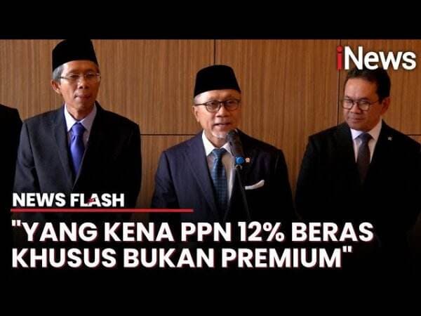 Bantah Beras Premium Kena PPN 12 Persen, Zulhas: Beras Khusus Itu