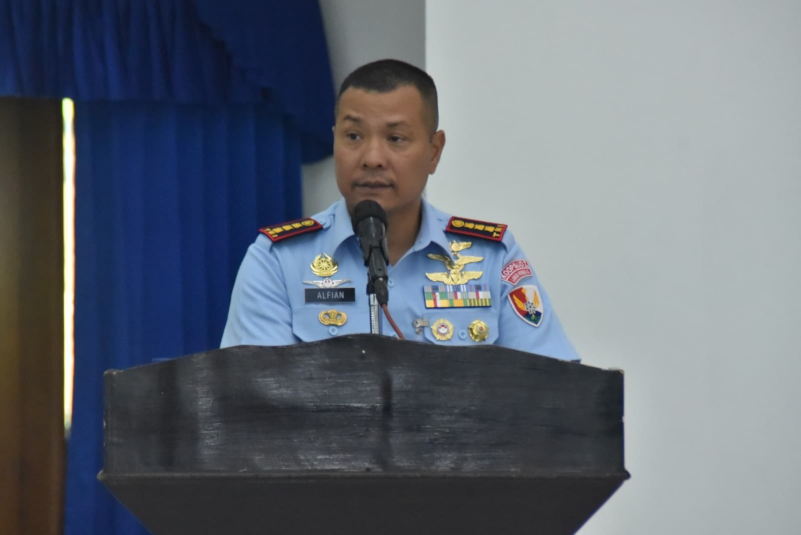 Satgas P4GN TNI AU Sosialisasi Anti Narkoba di Lanud Husein Sastranegara Bandung