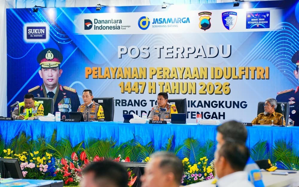 Lalu Lintas Arus Balik Melandai, Kapolri Tetapkan One Way Sepenggal Lalu Lintas Arus Balik Melandai, Kapolri Tetapkan One Way Sepenggal