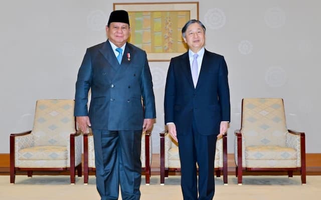 Tiba di Istana Kekaisaran Jepang, Presiden Prabowo Disambut Langsung Kaisar Naruhito Tiba di Istana Kekaisaran Jepang, Presiden Prabowo Disambut Langsung Kaisar Naruhito