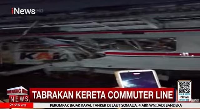 Kecelakaan KRL di Bekasi, KAI Fokus Penanganan di Lokasi Kecelakaan KRL di Bekasi, KAI Fokus Penanganan di Lokasi