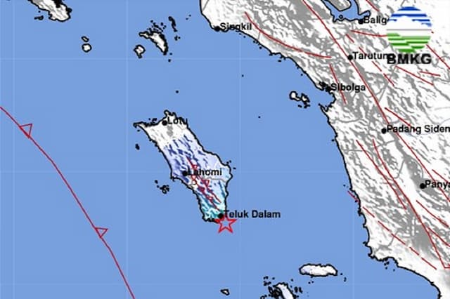 Gempa Dangkal Guncang Nias Selatan Hari Ini, Cek Magnitudonya Gempa Dangkal Guncang Nias Selatan Hari Ini, Cek Magnitudonya