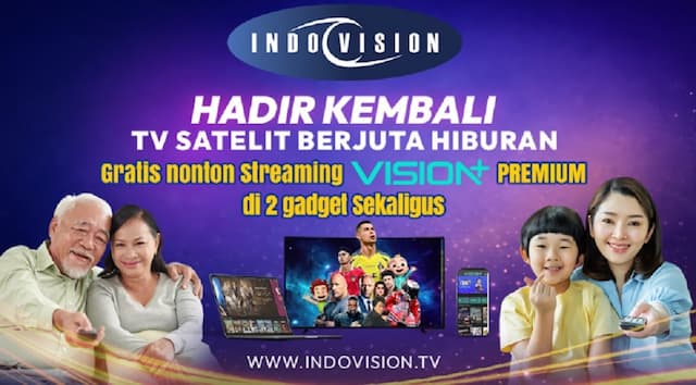 MNC Vision Resmi Beralih ke Satelit Baru, Indovision Hadir Kembali dengan Wajah Baru dan Banyak MNC Vision Resmi Beralih ke Satelit Baru, Indovision Hadir Kembali dengan Wajah Baru dan Banyak
