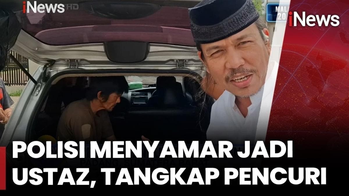 Menyamar sebagai Ustaz, Polisi Tangkap Residivis Kasus Pencurian di Padang Menyamar sebagai Ustaz, Polisi Tangkap Residivis Kasus Pencurian di Padang