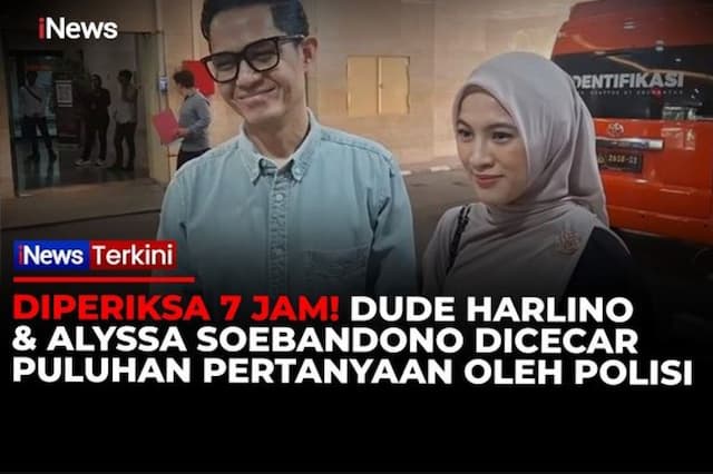 Dude Herlino dan Alyssa Soebandono Diperiksa Bareskrim terkait Penipuan PT DSI Rp2,4 Triliun Dude Herlino dan Alyssa Soebandono Diperiksa Bareskrim terkait Penipuan PT DSI Rp2,4 Triliun