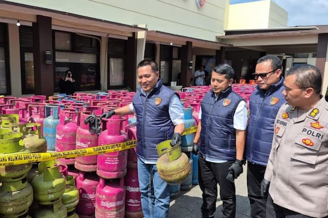 Pengoplos LPG Subsidi di Jateng Raup Miliaran per Bulan, 820 Tabung Gas Disita Pengoplos LPG Subsidi di Jateng Raup Miliaran per Bulan, 820 Tabung Gas Disita