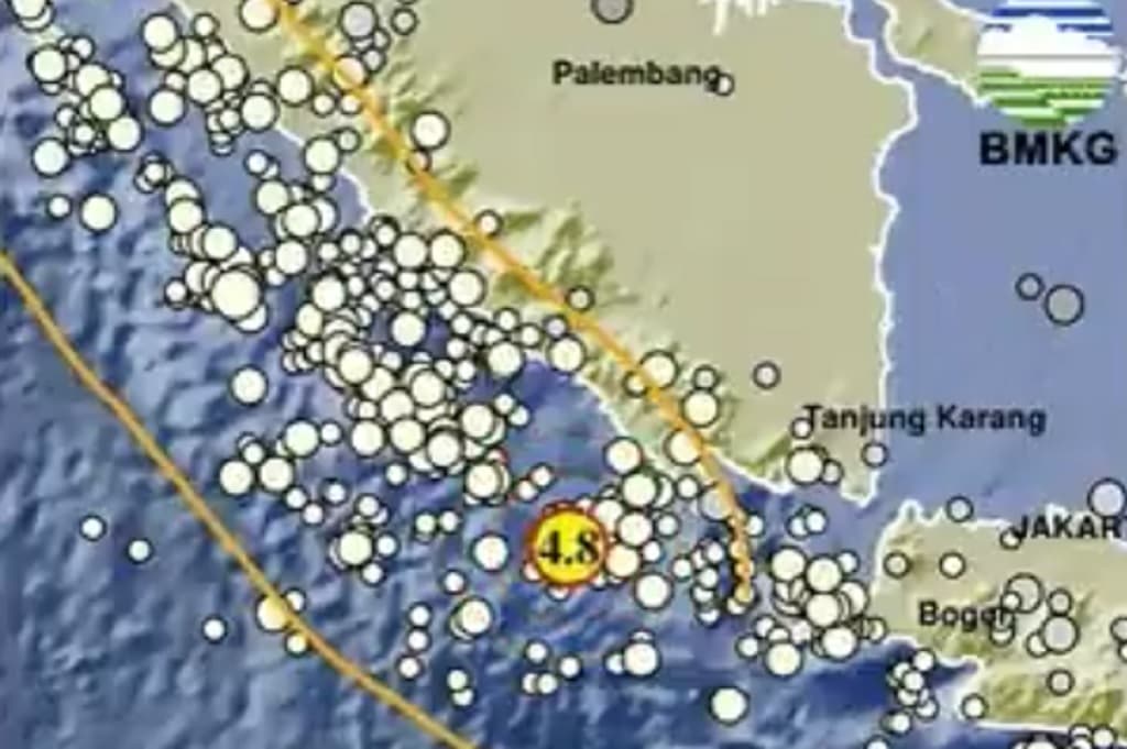 Gempa Hari Ini Guncang Pesisir Barat Lampung, Cek Magnitudonya! Gempa Hari Ini Guncang Pesisir Barat Lampung, Cek Magnitudonya!