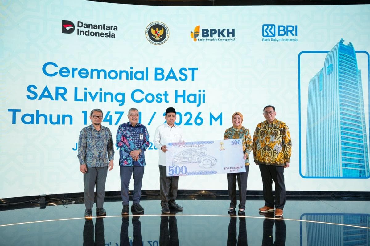 BRI Sediakan SAR 152,49 Juta untuk Living Cost Jemaah Haji Indonesia 2026 BRI Sediakan SAR 152,49 Juta untuk Living Cost Jemaah Haji Indonesia 2026