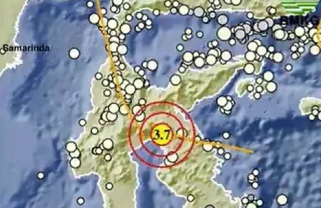 Gempa Terkini M 3,7 Guncang Luwu Timur, Berpusat di Darat Gempa Terkini M 3,7 Guncang Luwu Timur, Berpusat di Darat
