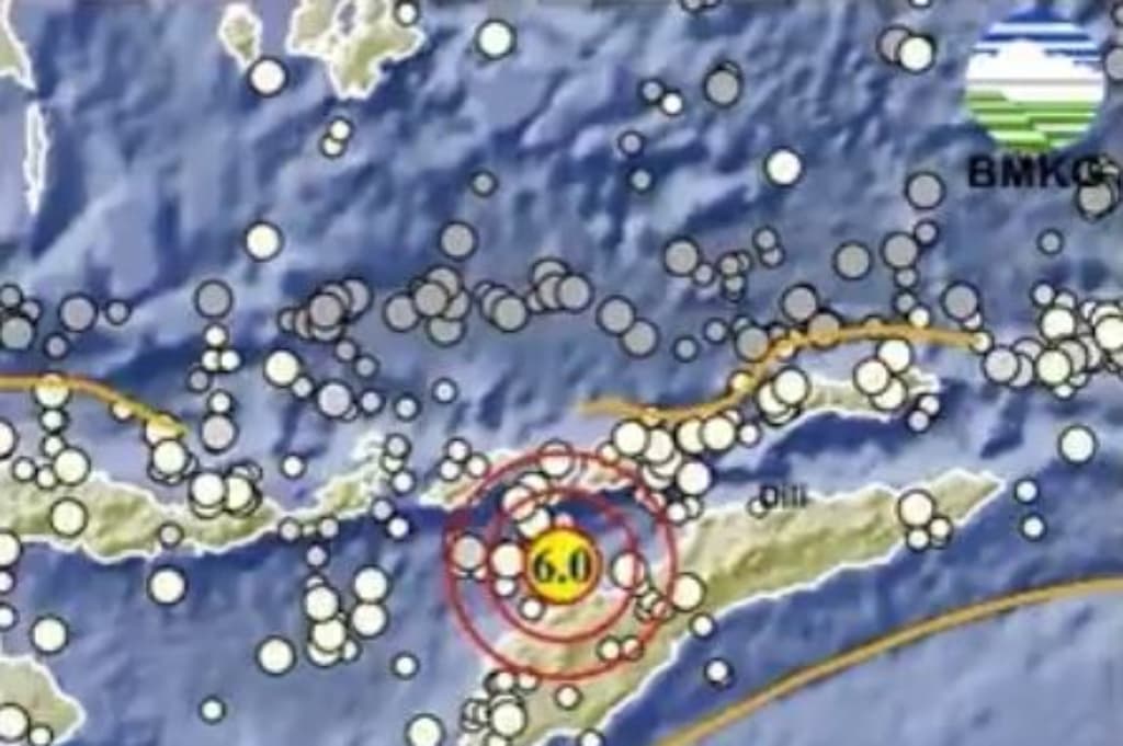 Gempa Besar Magnitudo 6,0 Guncang Timor Tengah Utara NTT Gempa Besar Magnitudo 6,0 Guncang Timor Tengah Utara NTT
