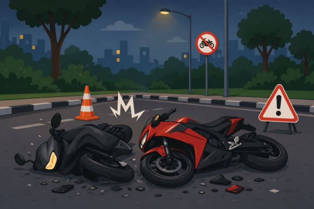 Kronologi Pemotor Tewas Tabrak Truk Parkir gegara Asyik Main HP di Mojokerto Kronologi Pemotor Tewas Tabrak Truk Parkir gegara Asyik Main HP di Mojokerto