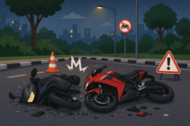 Kecelakaan Maut 2 Motor Tabrakan di Ponorogo saat Hujan, 1 Orang Pelajar Tewas Kecelakaan Maut 2 Motor Tabrakan di Ponorogo saat Hujan, 1 Orang Pelajar Tewas