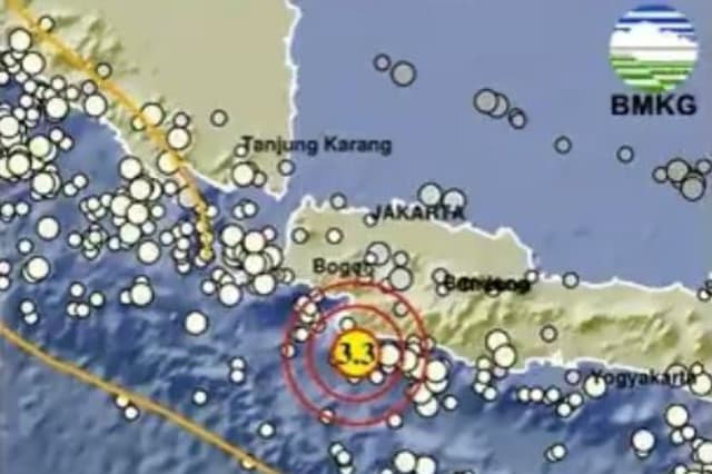 Gempa Hari Ini Magnitudo 3,3 Guncang Sukabumi Gempa Hari Ini Magnitudo 3,3 Guncang Sukabumi