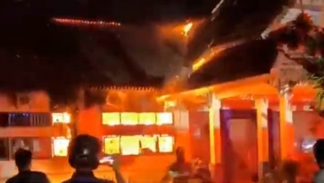 Kebakaran Kantor Dishub Babel, Polisi Selidiki Sumber Api Kebakaran Kantor Dishub Babel, Polisi Selidiki Sumber Api