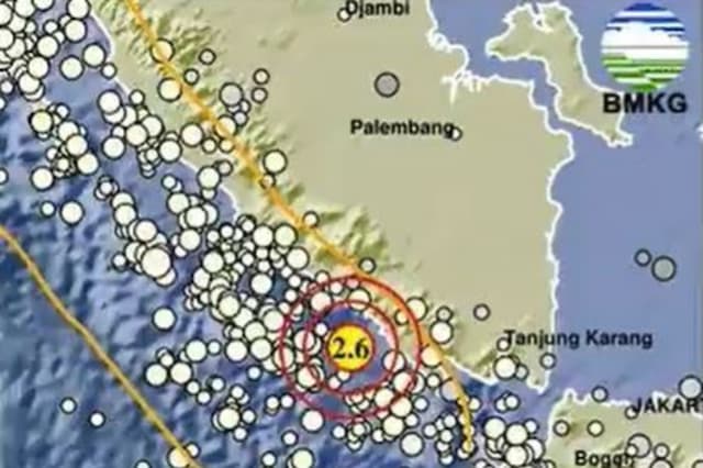 Gempa Hari Ini Guncang Pesisir Barat Lampung, Cek Kekuatan Magnitudonya! Gempa Hari Ini Guncang Pesisir Barat Lampung, Cek Kekuatan Magnitudonya!