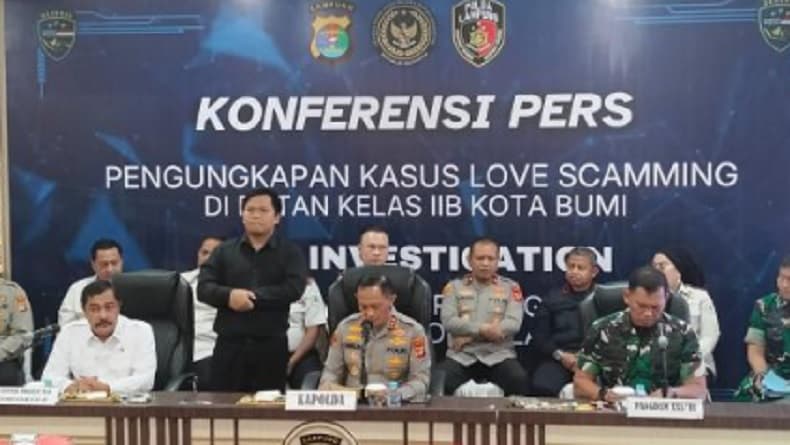 Kasus Love Scamming Dikendalikan dari Rutan Kotabumi Lampung, Oknum Petugas Diduga Terlibat Kasus Love Scamming Dikendalikan dari Rutan Kotabumi Lampung, Oknum Petugas Diduga Terlibat