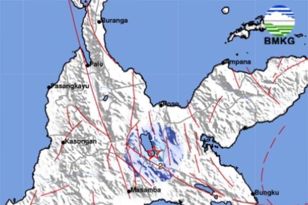 Gempa Hari Ini Magnitudo 3,9 Guncang Luwu Utara, Terasa hingga Poso Gempa Hari Ini Magnitudo 3,9 Guncang Luwu Utara, Terasa hingga Poso