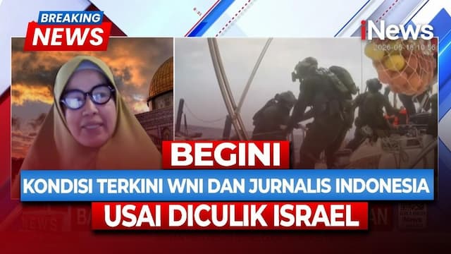 Kapal Aktivis Kemanusiaan Dicegat, WNI dan Jurnalis Indonesia Ditangkap Israel Kapal Aktivis Kemanusiaan Dicegat, WNI dan Jurnalis Indonesia Ditangkap Israel