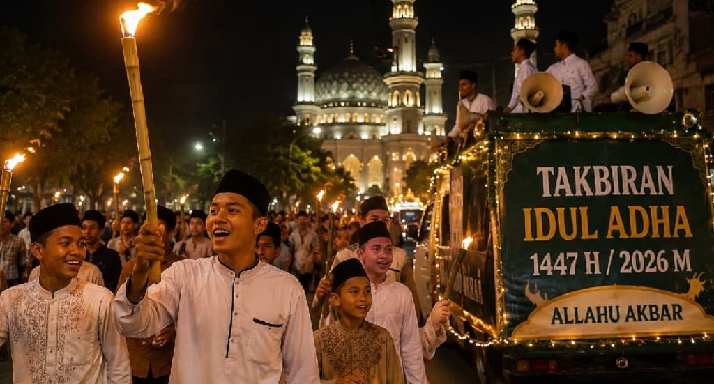 Takbiran Idul Adha Berapa Hari? Simak Bacaan, Tata Cara dan Keutamaannya Takbiran Idul Adha Berapa Hari? Simak Bacaan, Tata Cara dan Keutamaannya