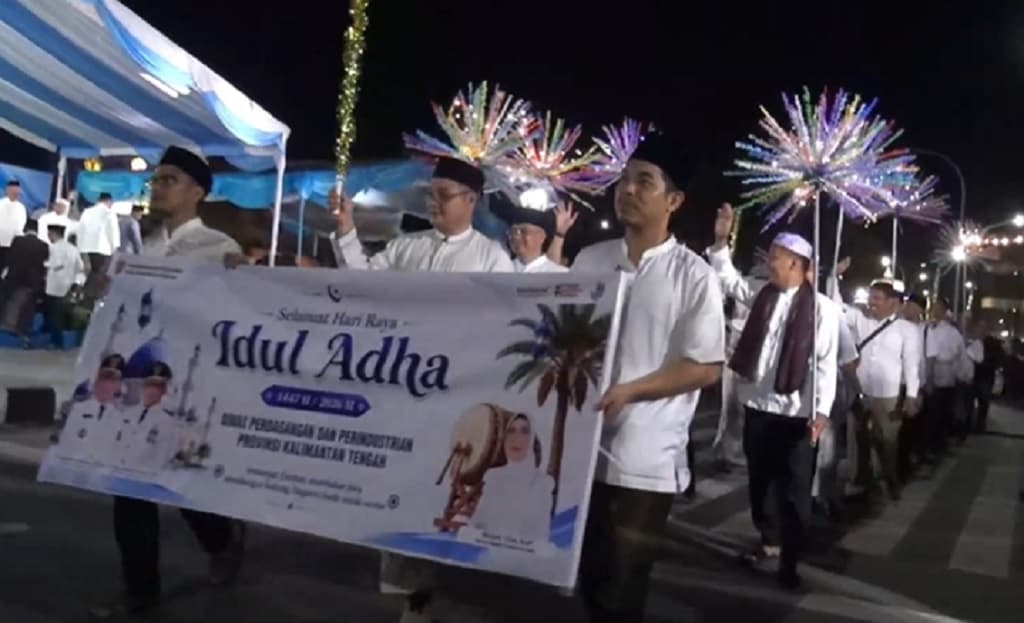 Pawai Takbiran Idul Adha di Palangka Raya Banjir Hadiah, Rebutkan Rp100 Juta Pawai Takbiran Idul Adha di Palangka Raya Banjir Hadiah, Rebutkan Rp100 Juta