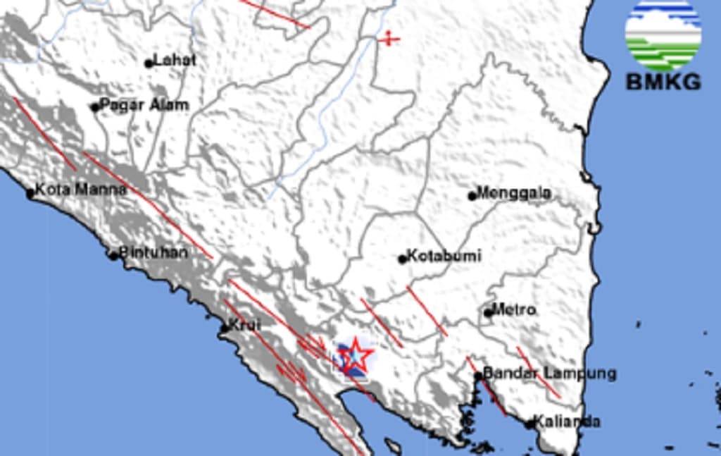 Gempa Hari Ini Berpusat di Darat Guncang Tanggamus Lampung, Cek Magnitudonya Gempa Hari Ini Berpusat di Darat Guncang Tanggamus Lampung, Cek Magnitudonya