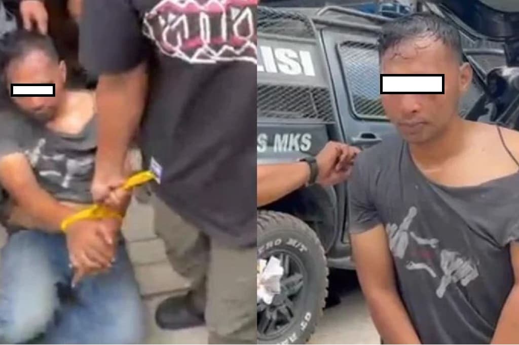 Pria di Makassar Babak Belur Dihajar Massa, Diduga Hendak Curi Motor Warga Pria di Makassar Babak Belur Dihajar Massa, Diduga Hendak Curi Motor Warga