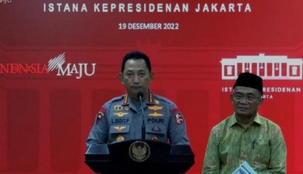 Terapkan Aturan Baru di Piala AFF 2022, Kapolri: Tak Ada Polisi di Dalam Stadion Terapkan Aturan Baru di Piala AFF 2022, Kapolri: Tak Ada Polisi di Dalam Stadion