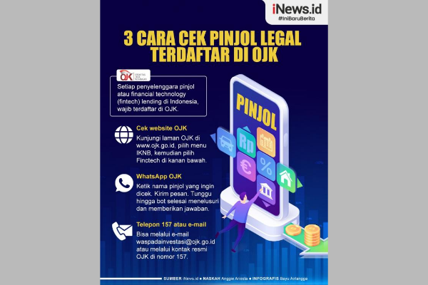 3 Cara Cek Pinjol Legal yang Terdaftar OJK, Penting Dibaca Sebelum Lakukan Pinjaman Online 3 Cara Cek Pinjol Legal yang Terdaftar OJK, Penting Dibaca Sebelum Lakukan Pinjaman Online