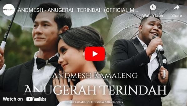 Lirik Lagu Anugerah Terindah - Andmesh Kamaleng Lirik Lagu Anugerah Terindah - Andmesh Kamaleng