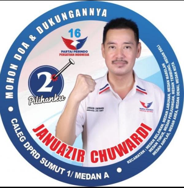Profil Januazir Chuwardi Direktur Pabrik Sirup Merek Sarang Tawon Maju Caleg DPRD Sumut dari Perindo Profil Januazir Chuwardi Direktur Pabrik Sirup Merek Sarang Tawon Maju Caleg DPRD Sumut dari Perindo