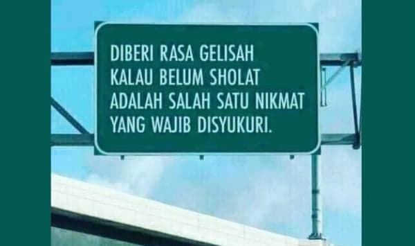 Gelisah Belum Sholat Pertanda Sebuah Nikmat, Patut Disyukuri dan Kerjakan Segera Gelisah Belum Sholat Pertanda Sebuah Nikmat, Patut Disyukuri dan Kerjakan Segera