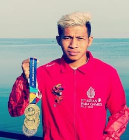 Peraih Emas Asean Para Games 2022, Ahmad Azwari Pimpin SOIna Kabupaten Bogor