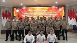Pisah Sambut! 5 Kapolsek dan Pejabat Polres Cilegon Polda Banten Diganti